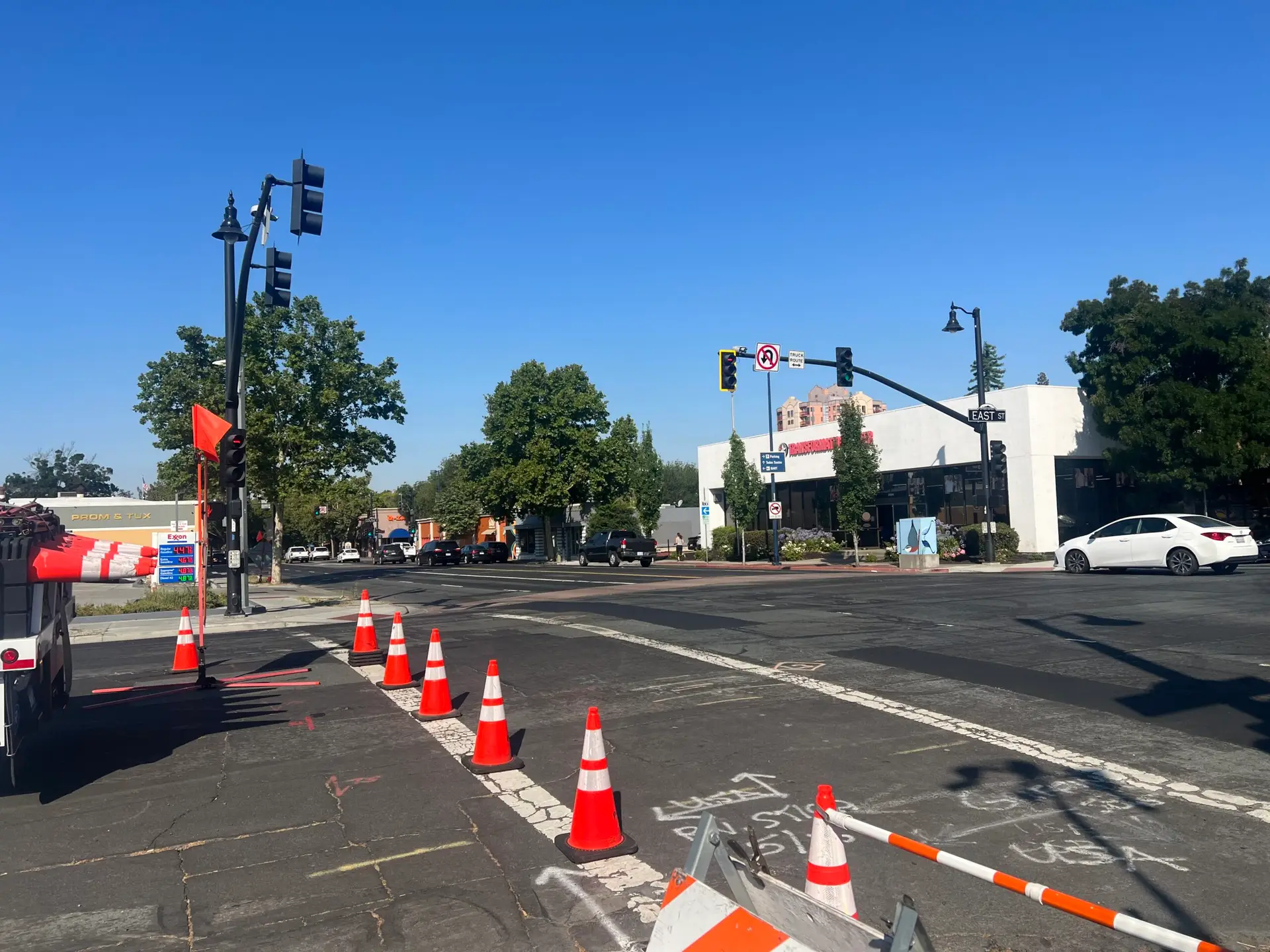 blocked intersection